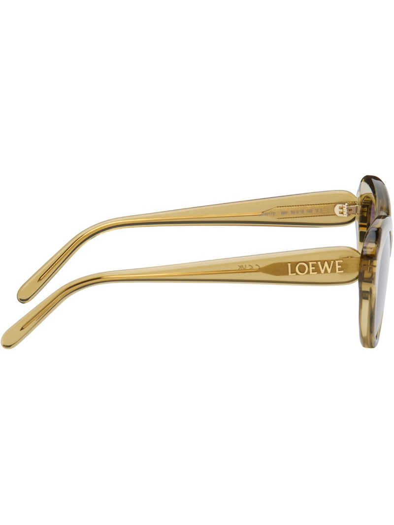 Loewe Green Swan Slim Sunglasses outlook