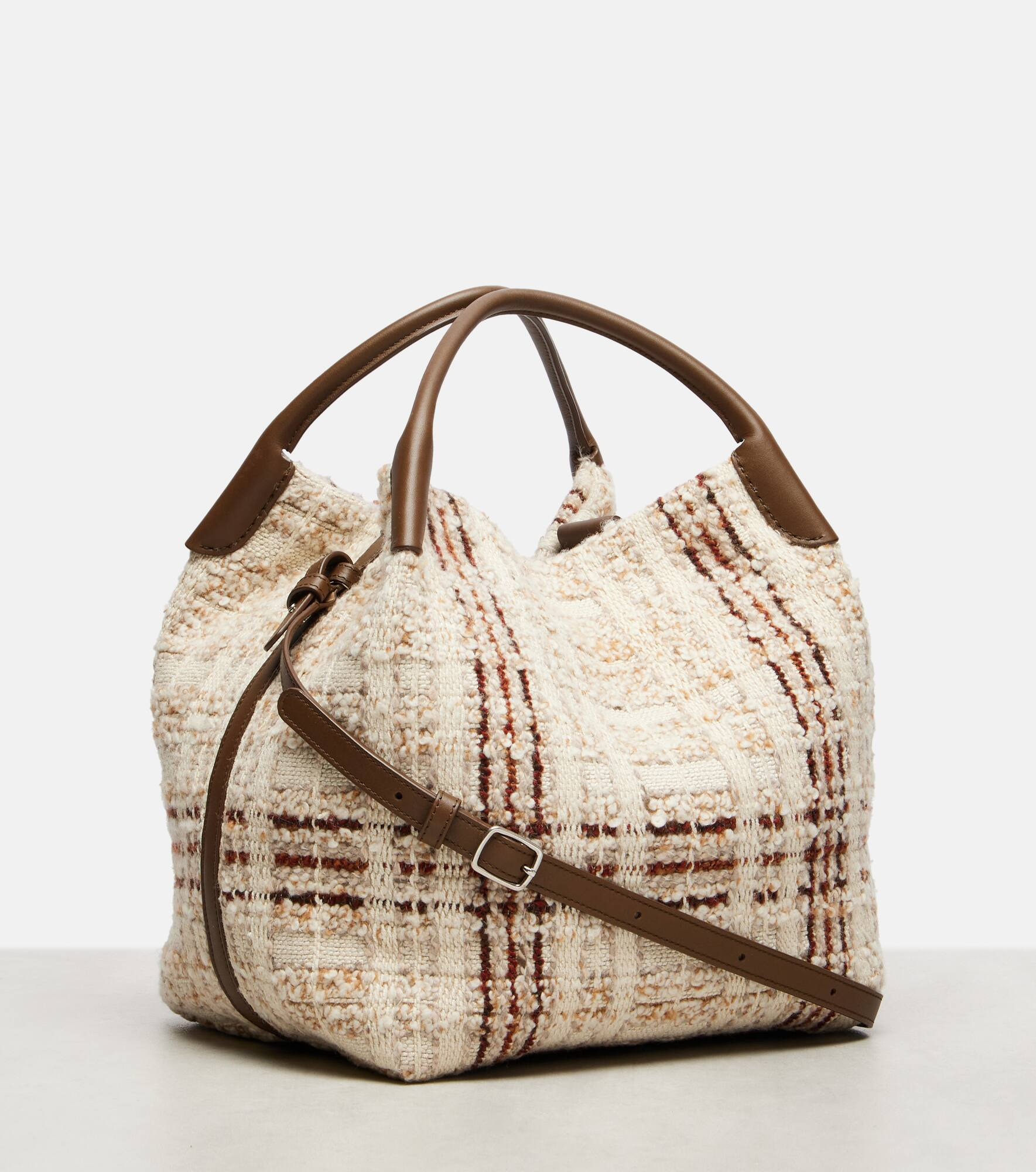 Bale Large leather-trimmed tote bag - 4