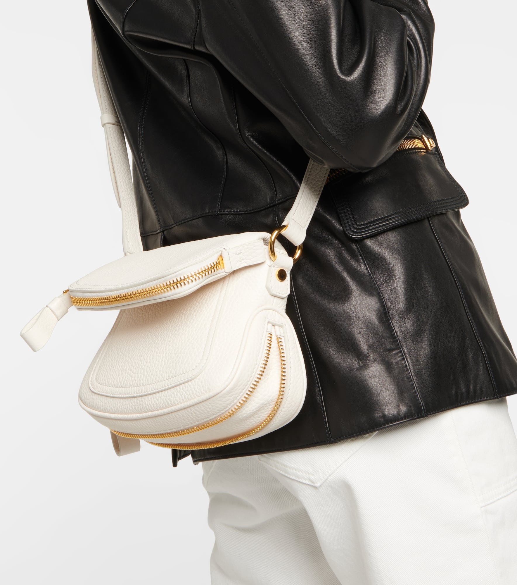 Jennifer Mini leather shoulder bag - 2