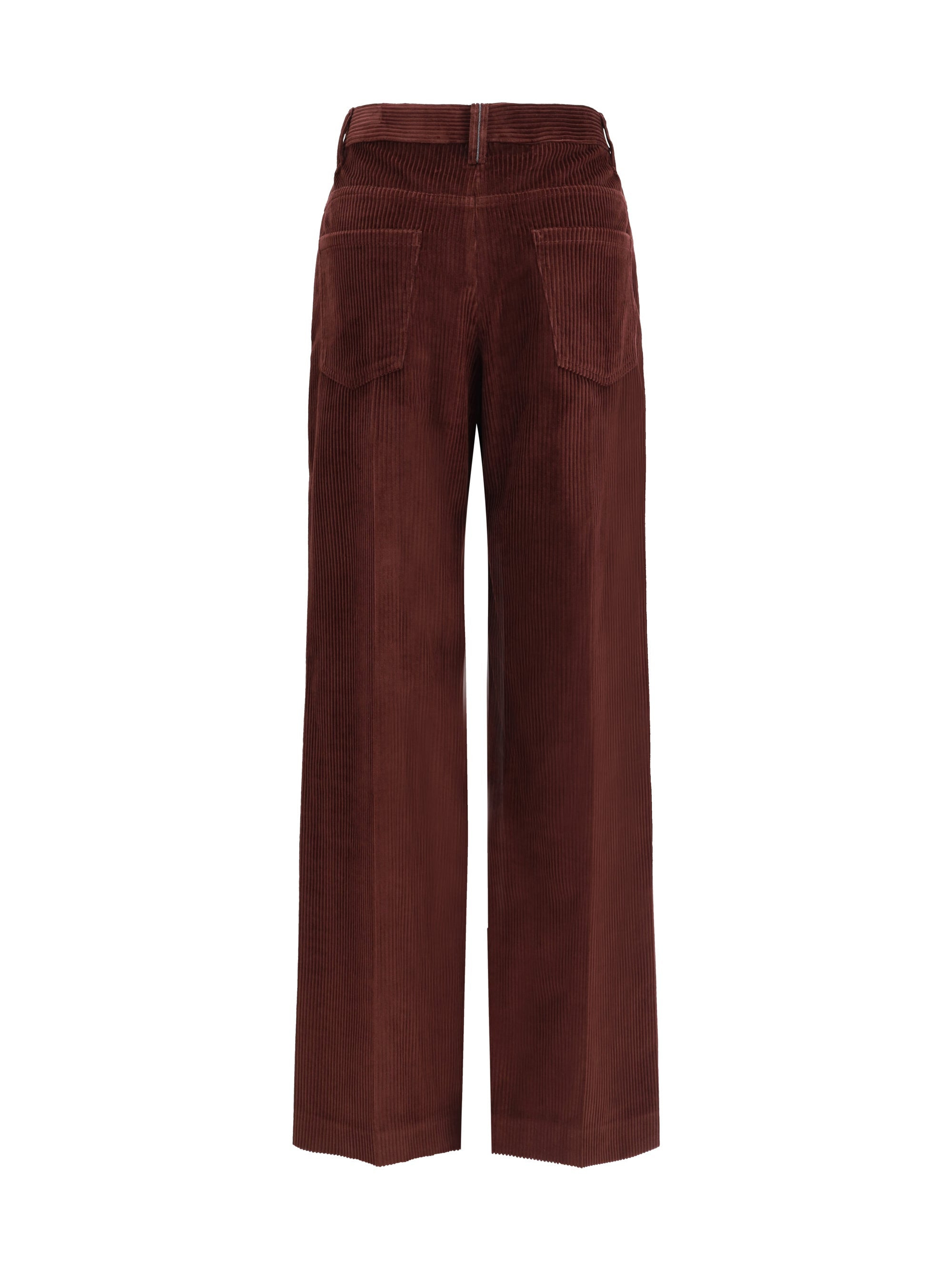 Brunello Cucinelli Women Velvet Pants - 2