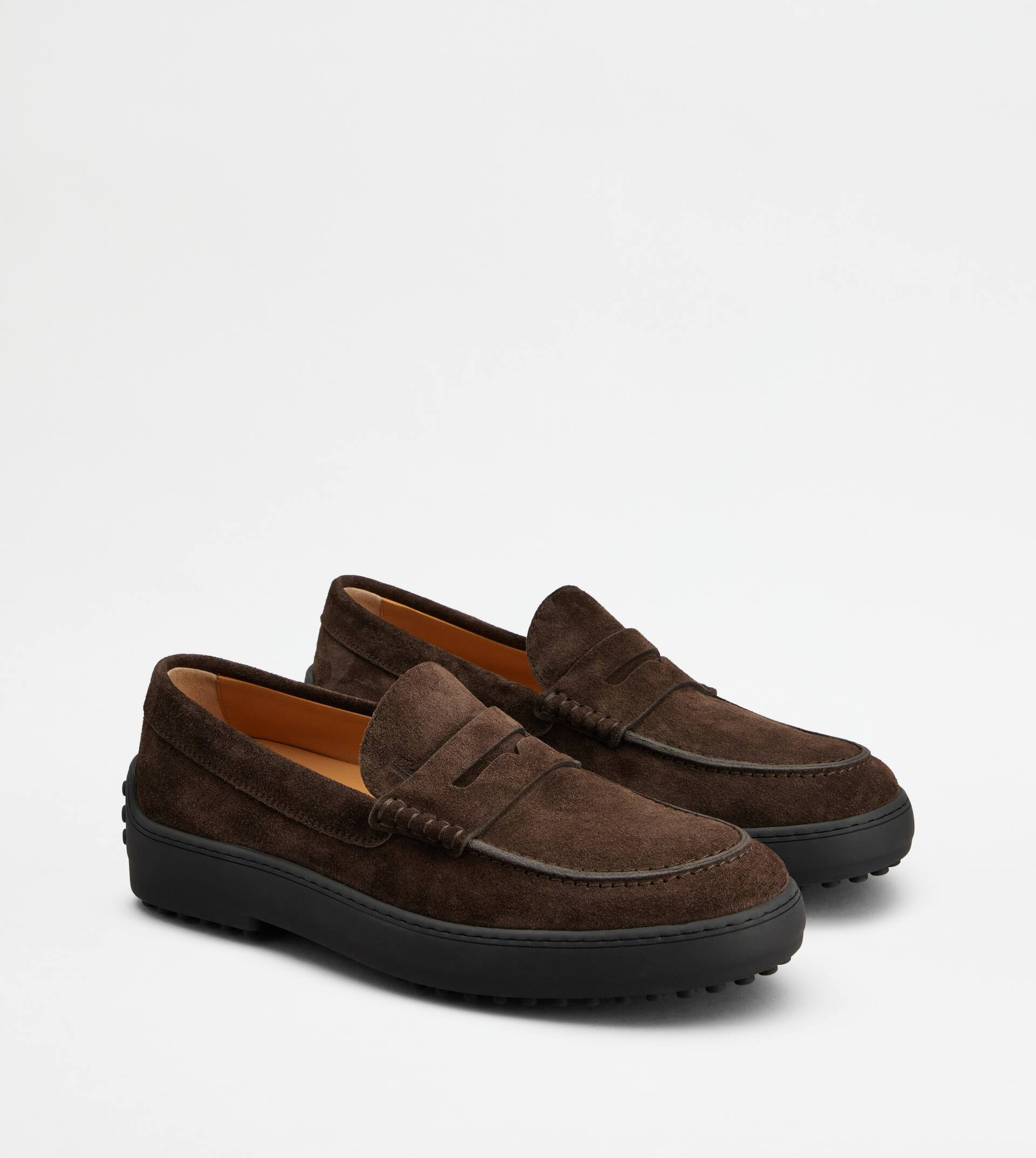 WINTER GOMMINO LOAFERS IN SUEDE - BROWN - 2