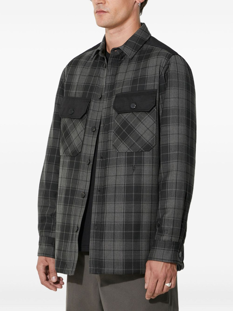 check-pattern shirt jacket 3