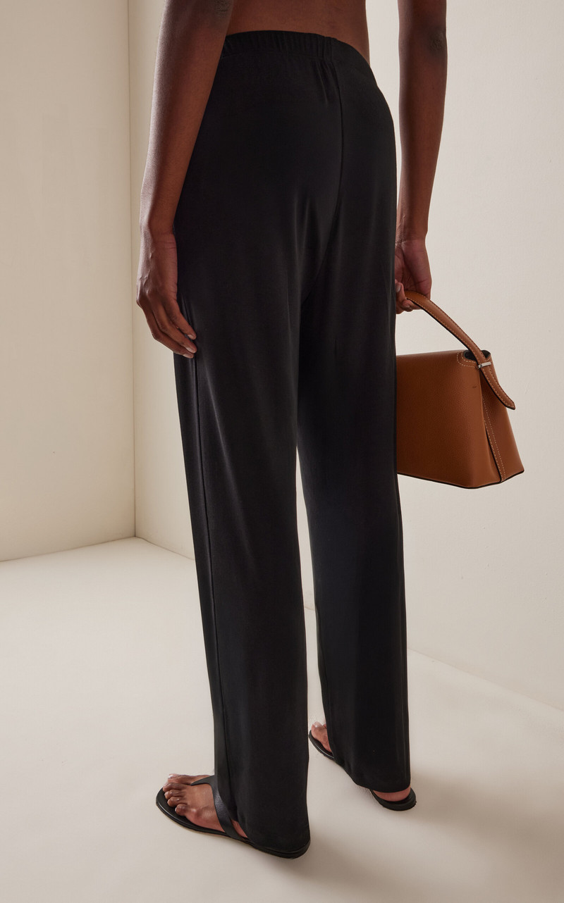 Sophie Cotton Straight-Leg Pants 4