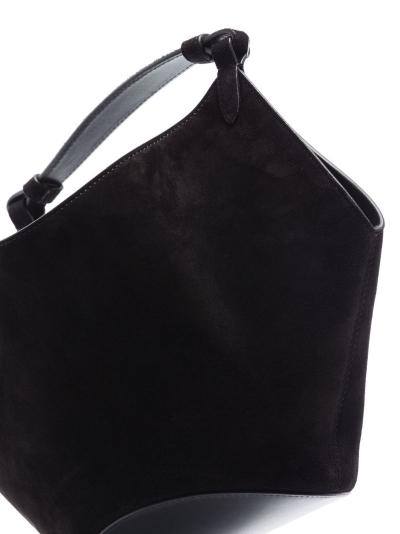 tie-fastening mini bag - 5