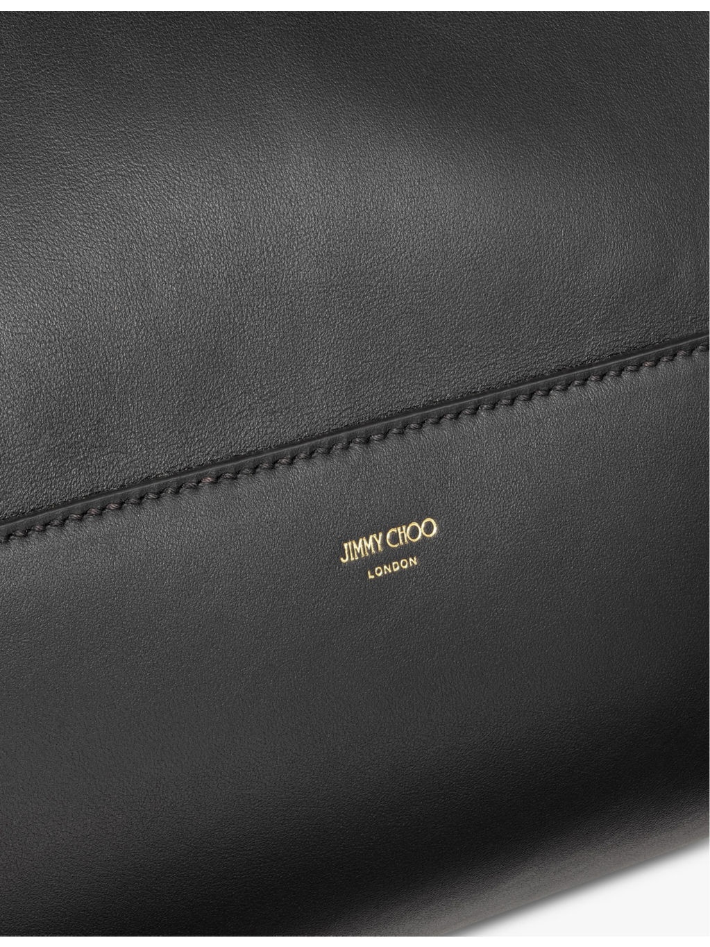 Diamond logo-embossed large leather tote bag - 2