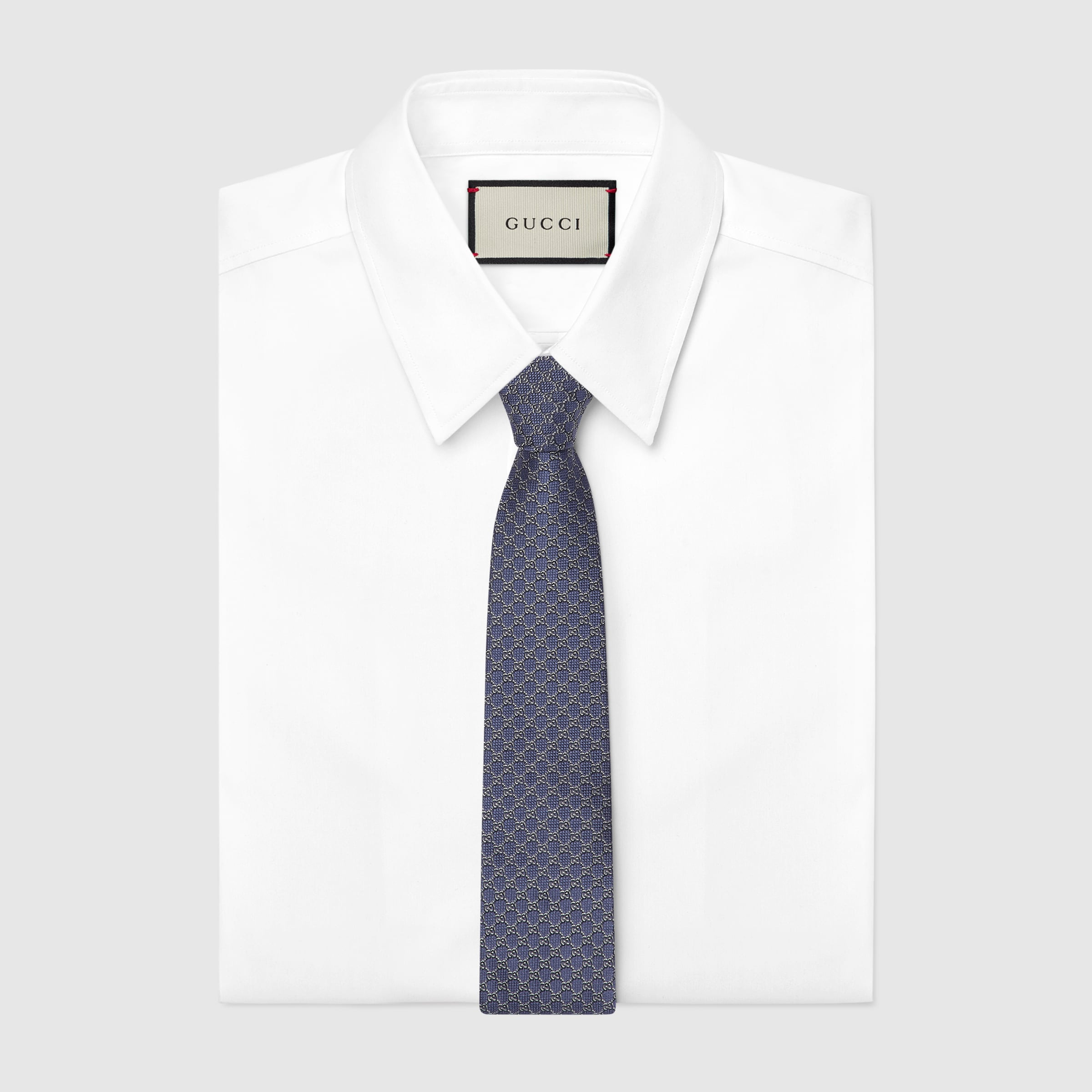 GG silk jacquard tie - 2