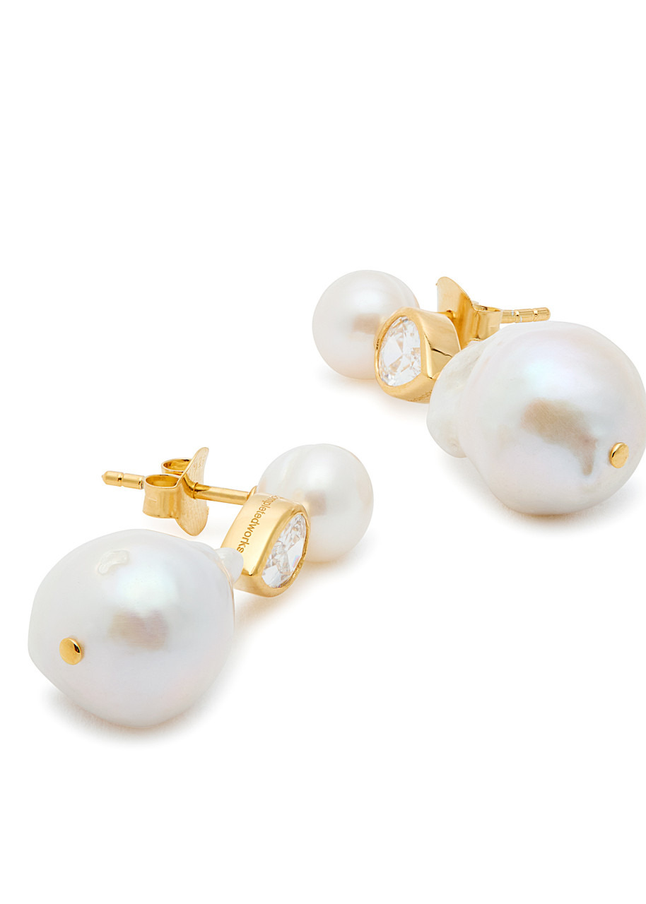Completedworks Pulp 14kt Gold-plated Drop Earrings - 3