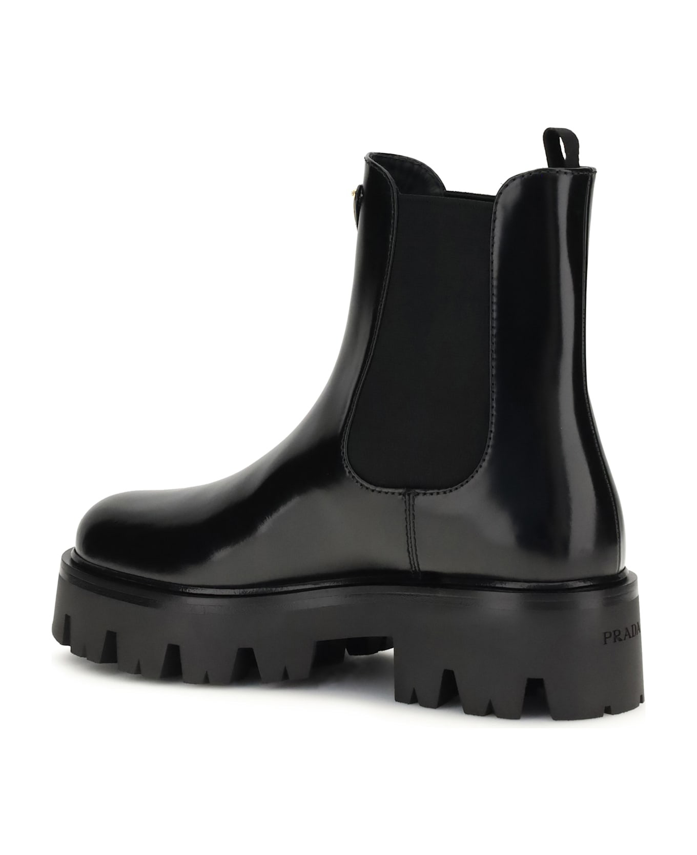Brushed Leather Ankle Boots - 3