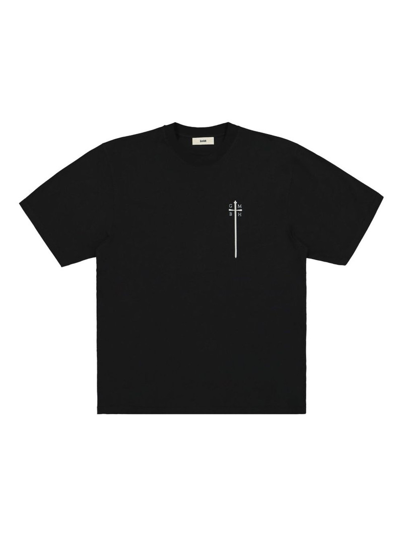 logo-print T-shirt 1