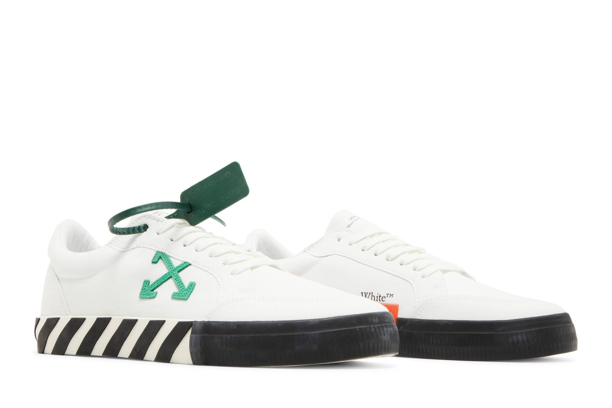 Off-White Vulc Sneaker 'White Green' - 8