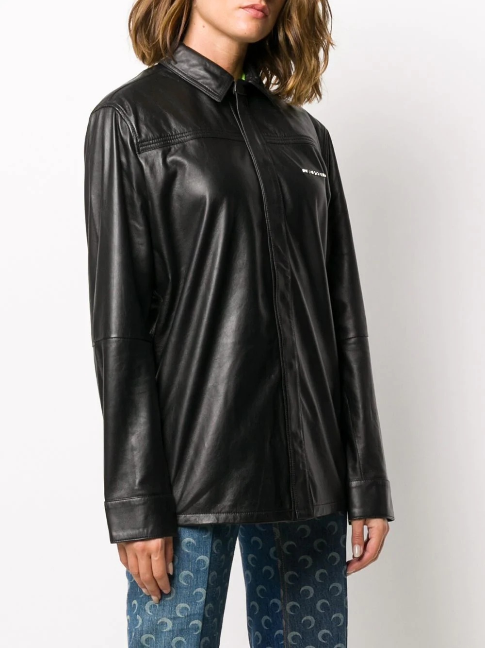 Drake leather shirt - 3