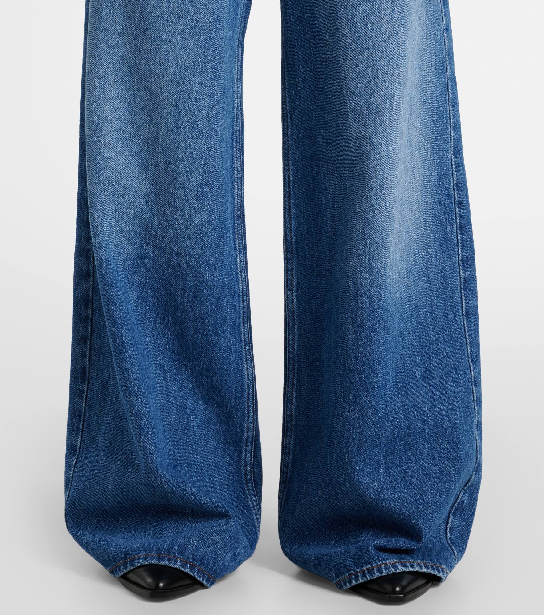 Lemony wide-leg jeans - 5