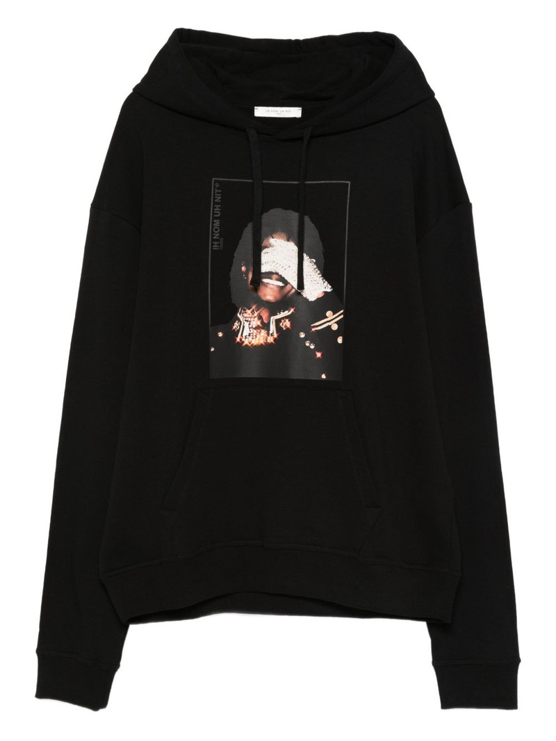 graphic-print hoodie 1