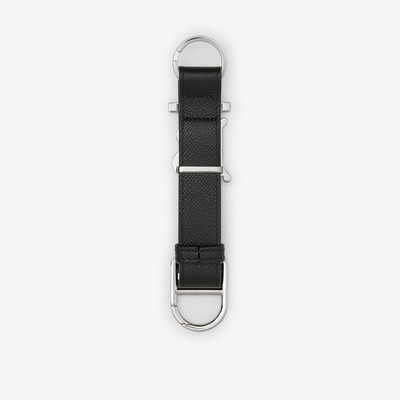 Burberry Monogram Motif Grainy Leather Key Ring outlook