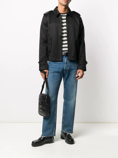 SAINT LAURENT zip-up shirt jacket outlook