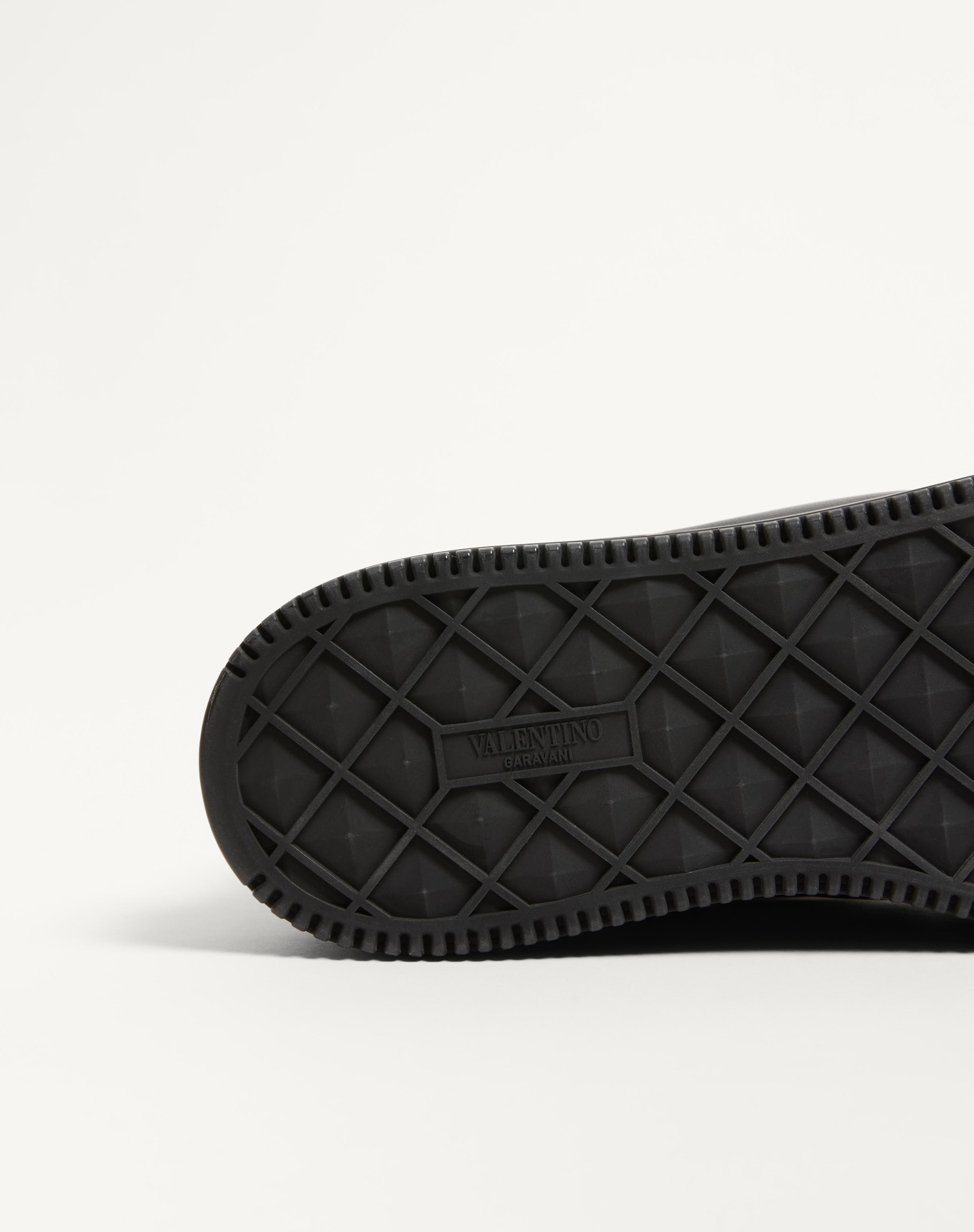 ONE STUD XL NAPPA LEATHER LOW-TOP SNEAKER - 4