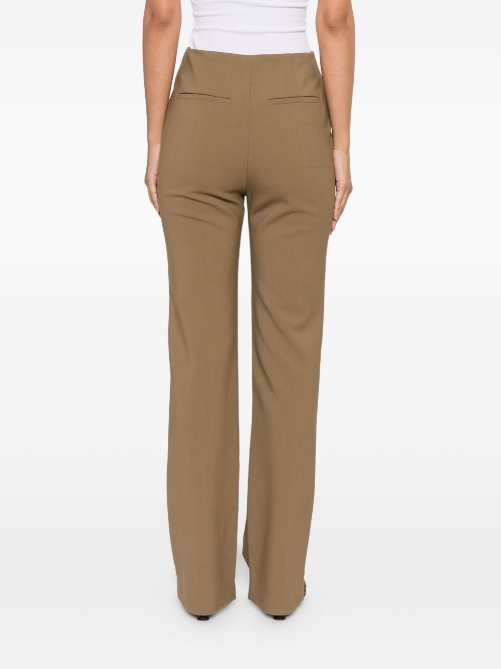Cybel split-hem tailored trousers - 4