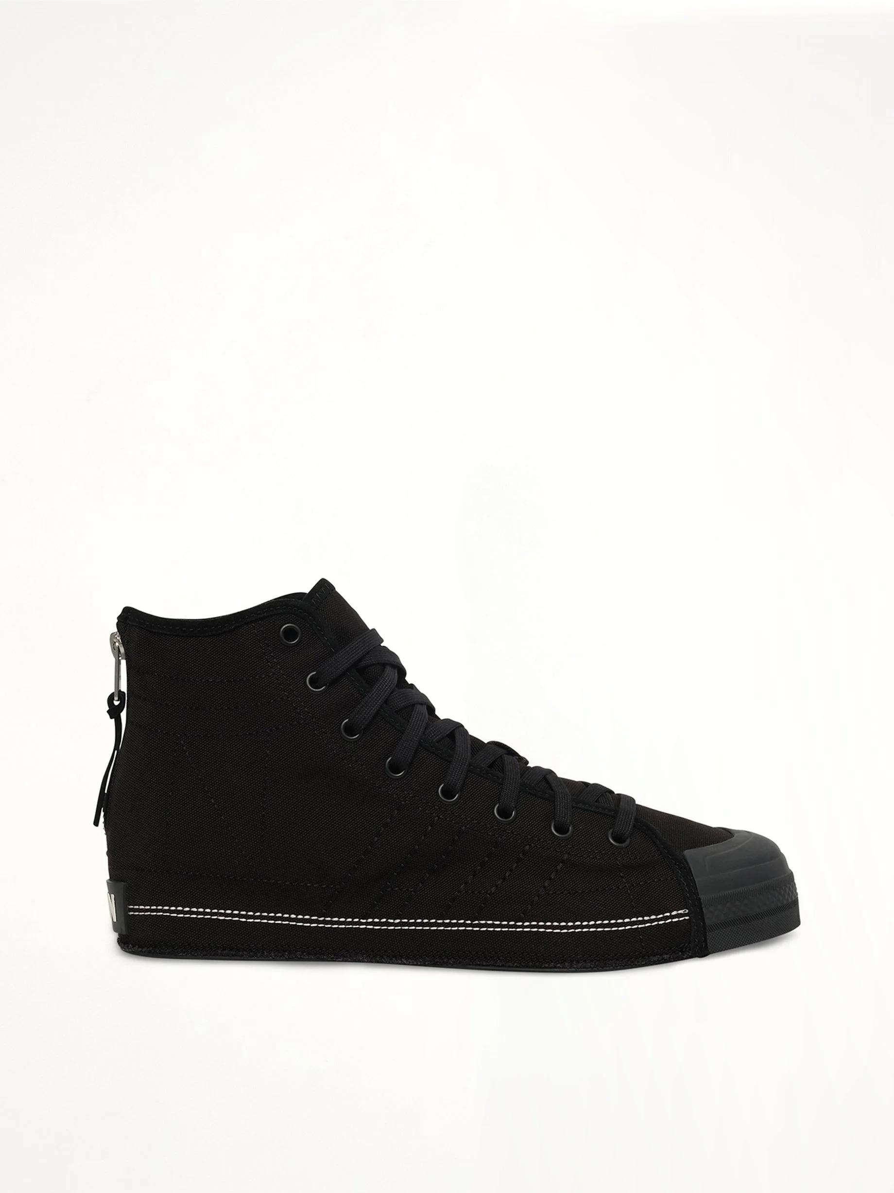 Y-3 X NBHD Nizza Hi Sneaker in Black - 1