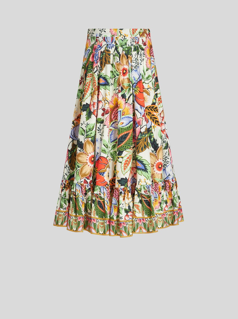 MULTICOLOURED BOUQUET SKIRT 6