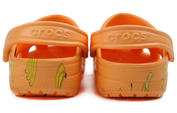 (WMNS) Crocs Classic clog Sports sandals 'Orange' 206375-801 - 4