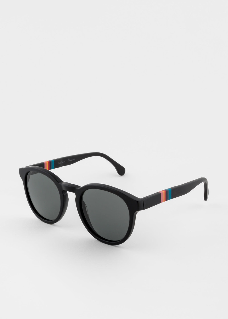 Paul Smith Black 'Deeley' Sunglasses outlook