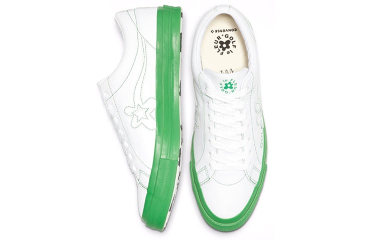 Converse Golf Le Fleur x One Star Ox 'Kelly Green' 164025C - 4