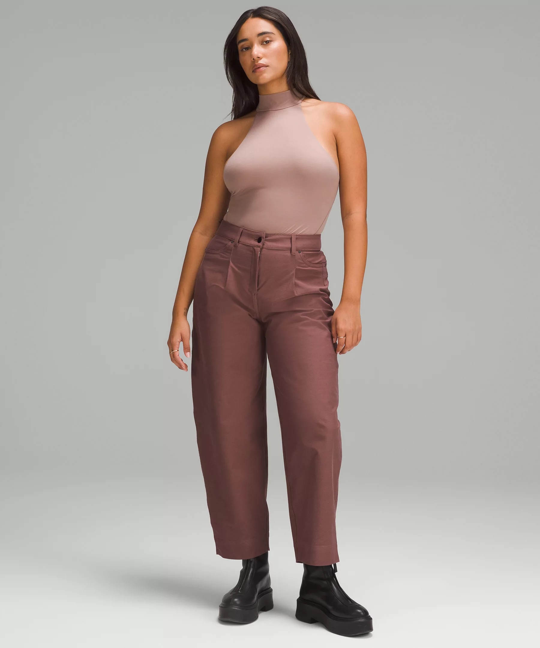 Wundermost Ultra-Soft Nulu Mockneck Sleeveless Bodysuit - 4