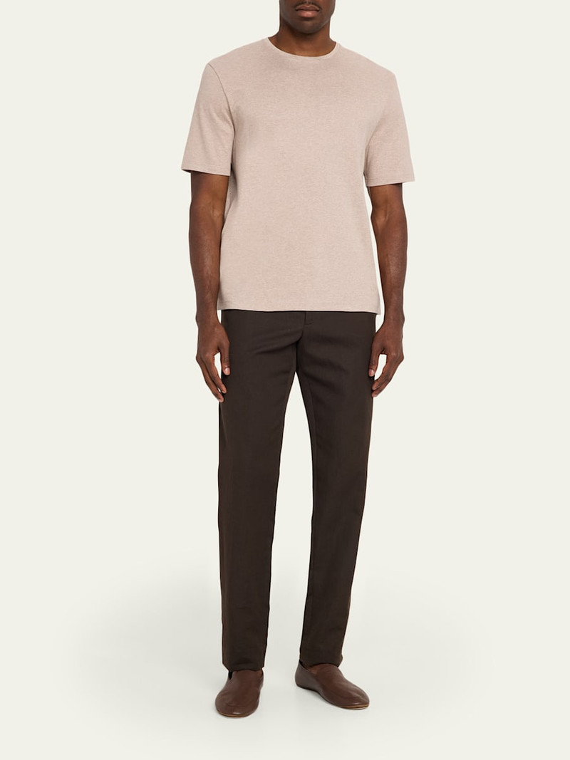 Loro Piana Men's Tremezzo Sea Island Cotton Crewneck T-Shirt outlook