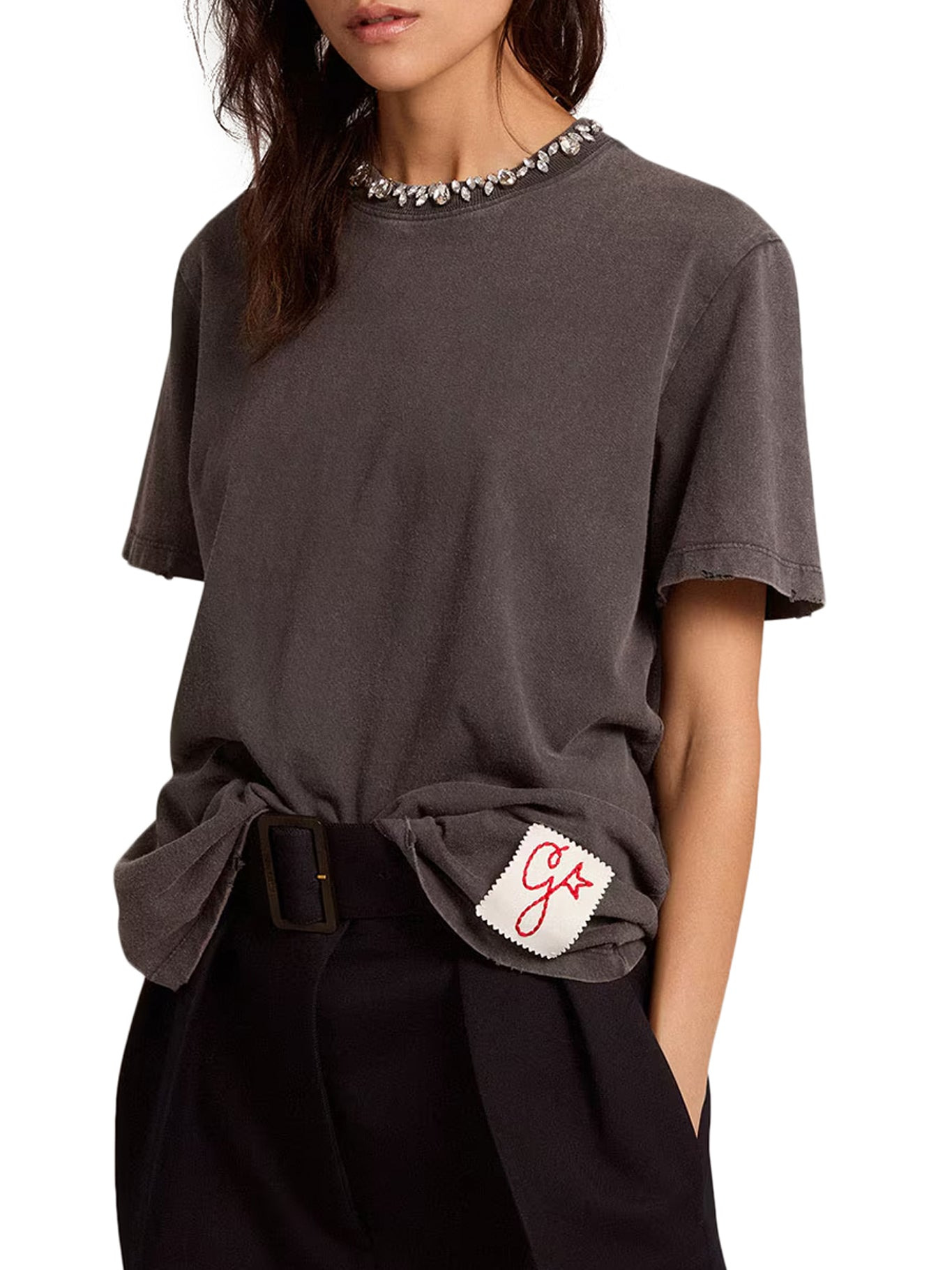 CRYSTAL-EMBELLISHED T-SHIRT - 3