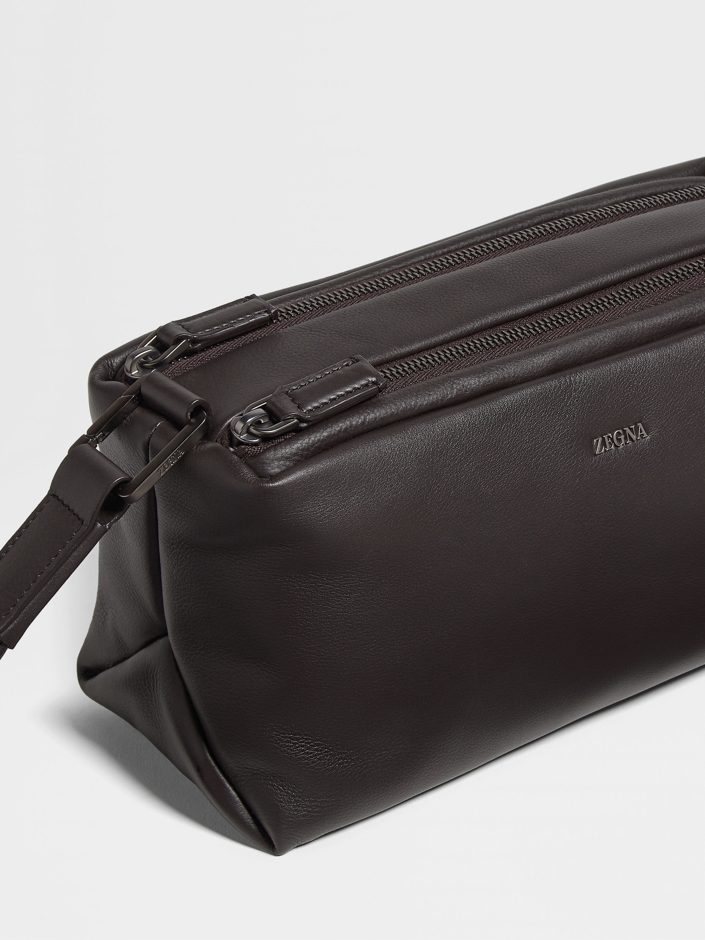 DARK BROWN SECONDSKIN SOFTY POUCH - 5