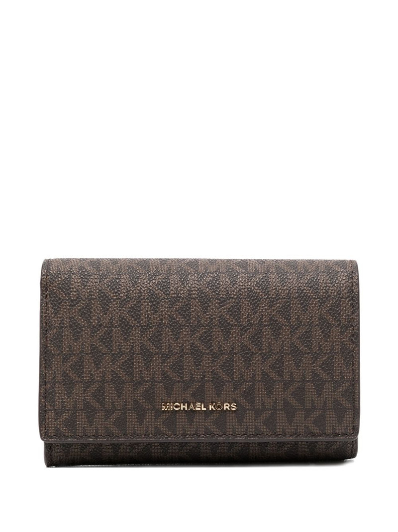 Logo Lettering Long wallet 1
