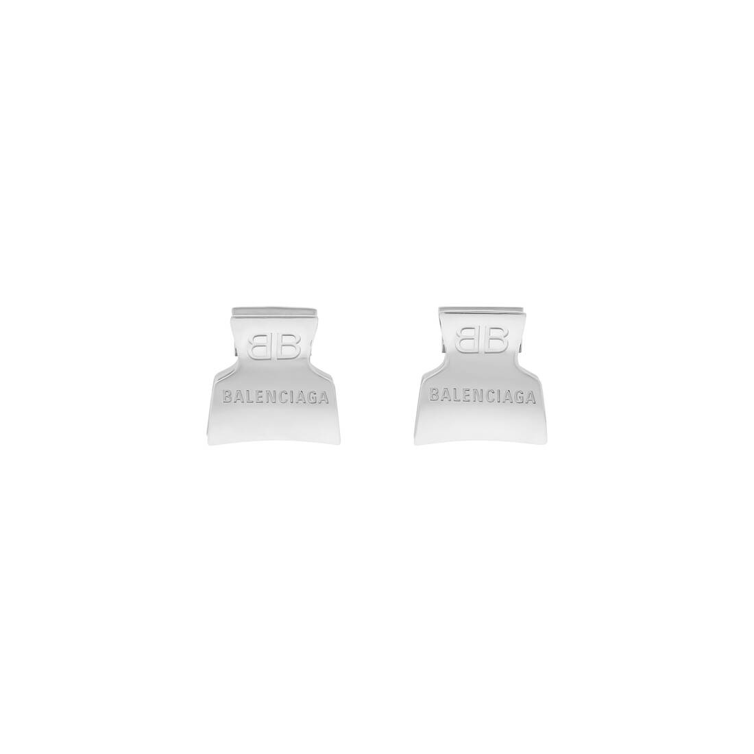 Women's Holli Xs Hair Grip Set in Silver - 1