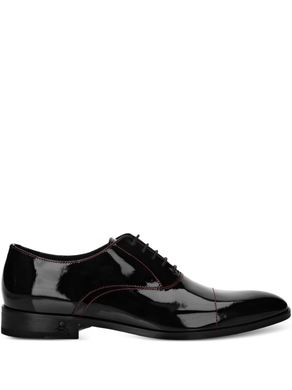 patent leather derby shoes - 1