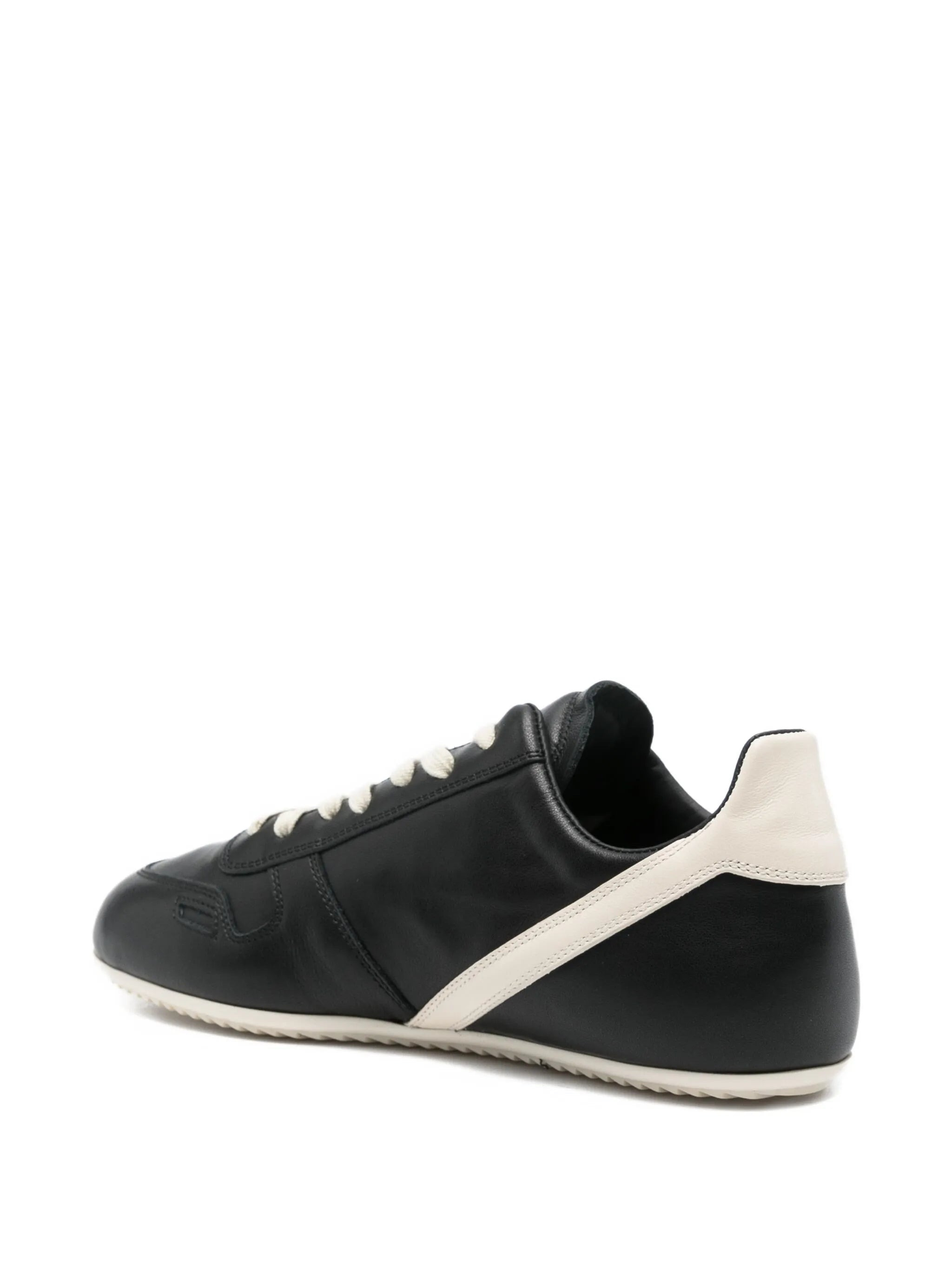 RICK OWENS - Women Scarpe In Pelle Minimal Sneakers - 3