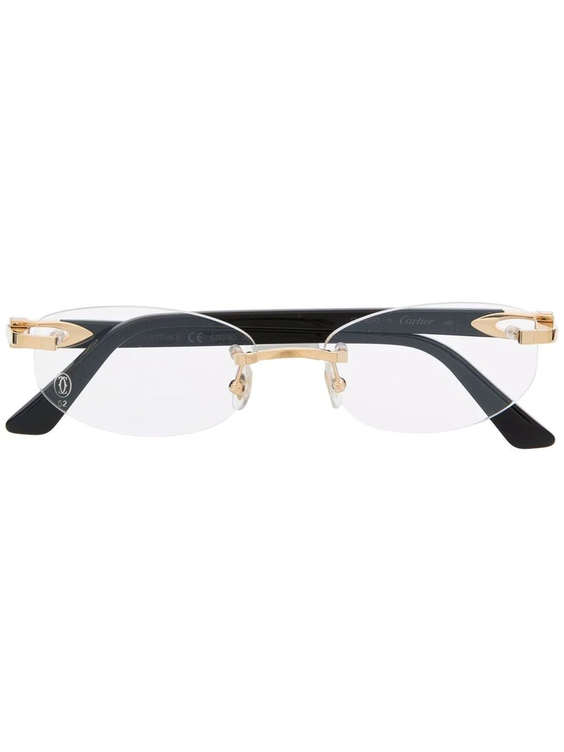 frameless rounded glasses 1