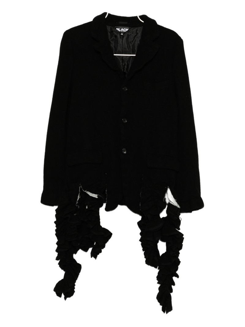 pointed-collar blazer 1