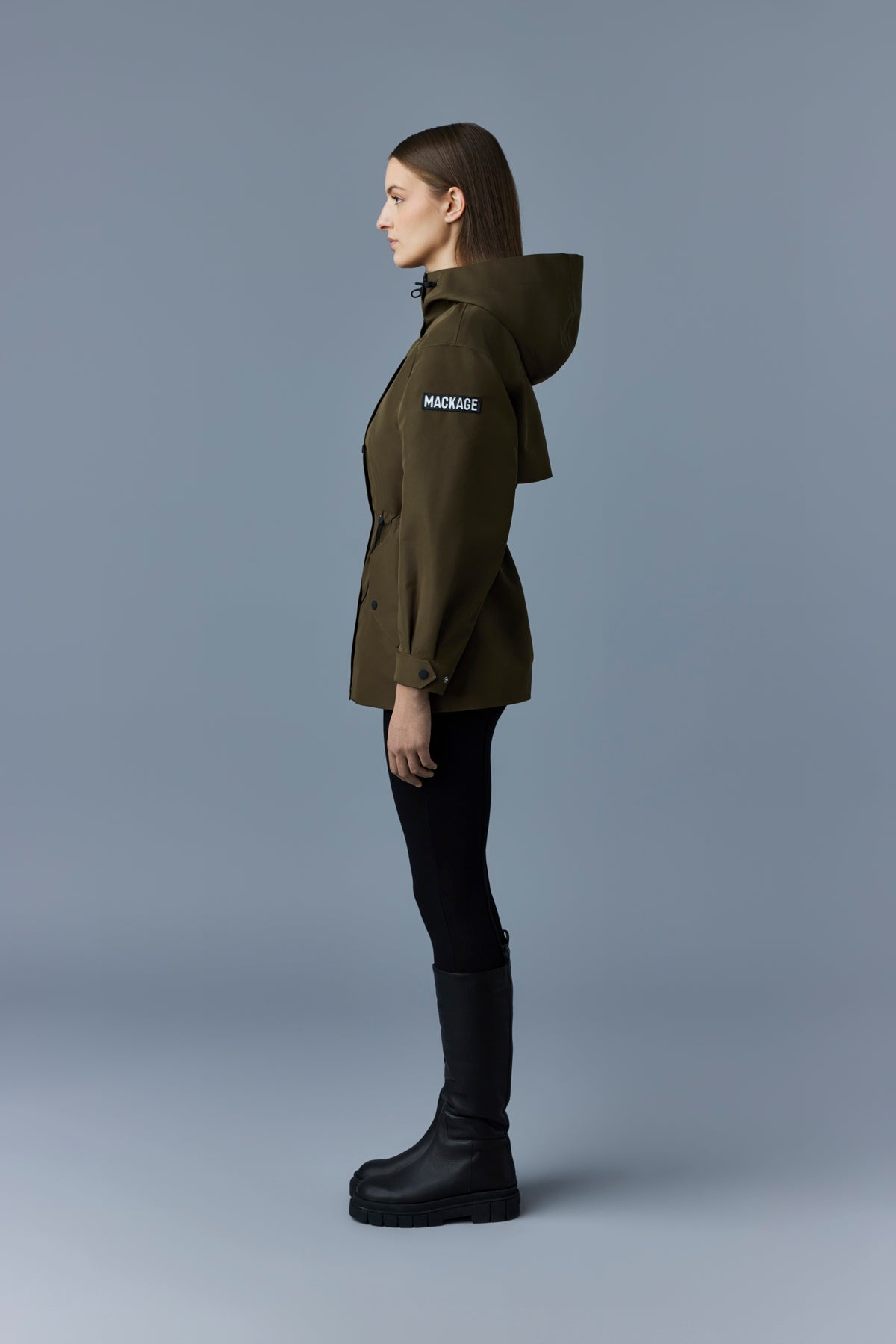 CARRIE Short 2-in-1 rain parka with removable liner - 3