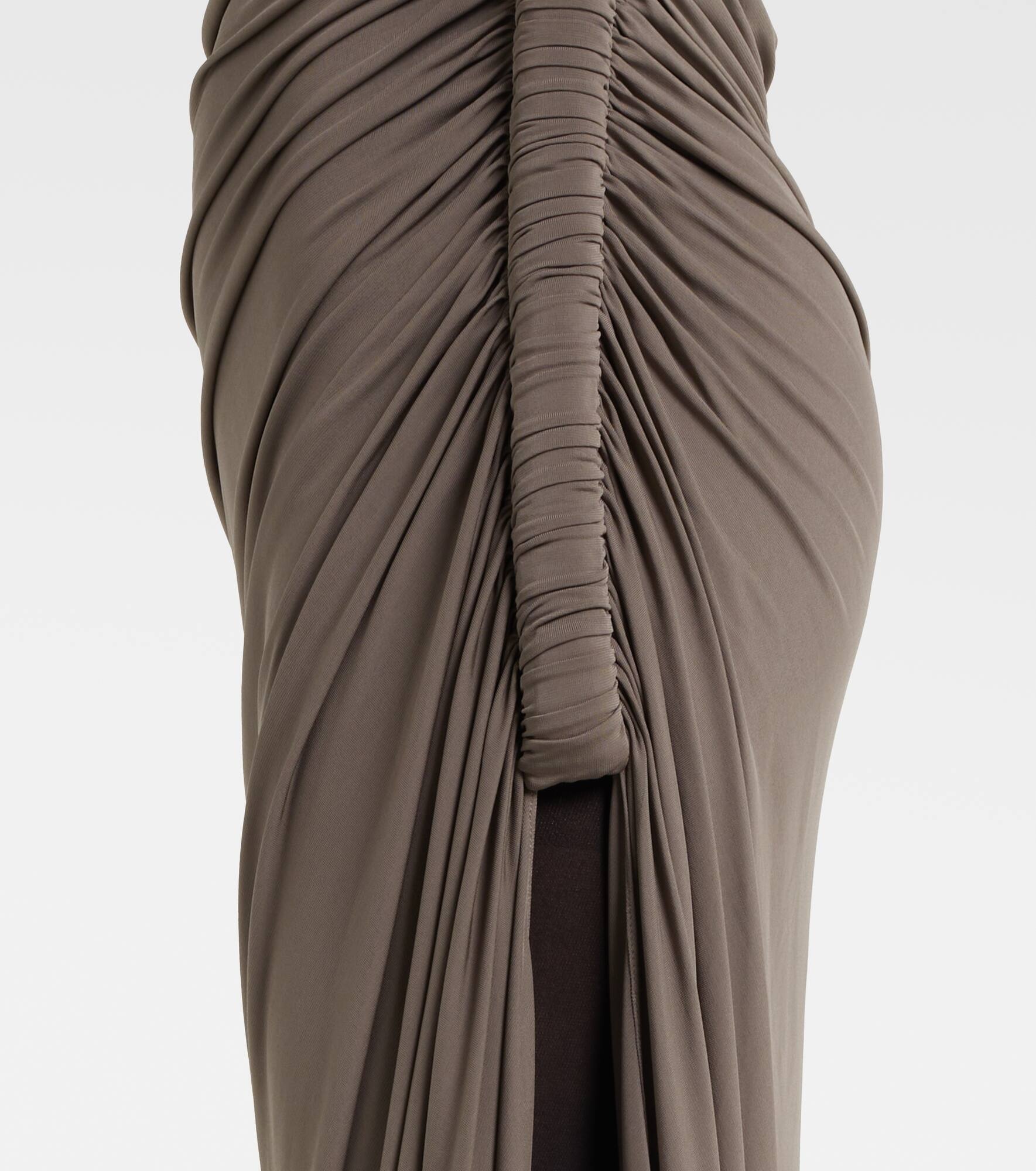 Asymmetric midi dress - 5