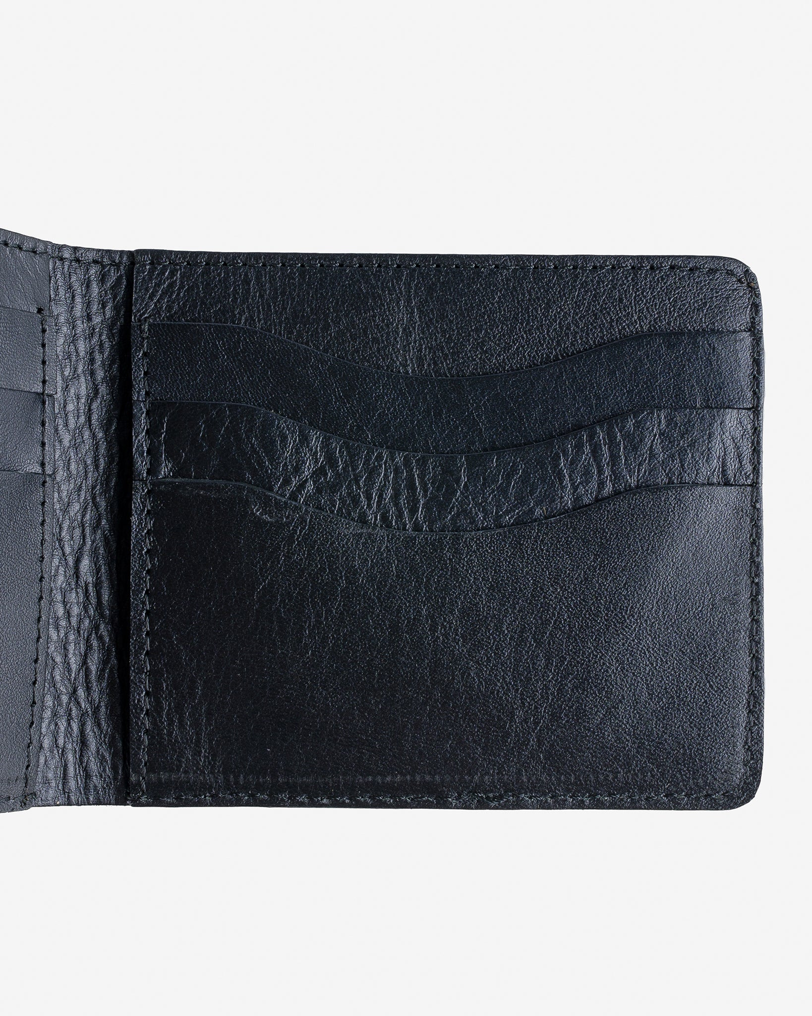 OGL-KINGSMAN-BF-TBLK OGL Kingsman Classic Bi Fold Wallet - Tumbled Black - 4