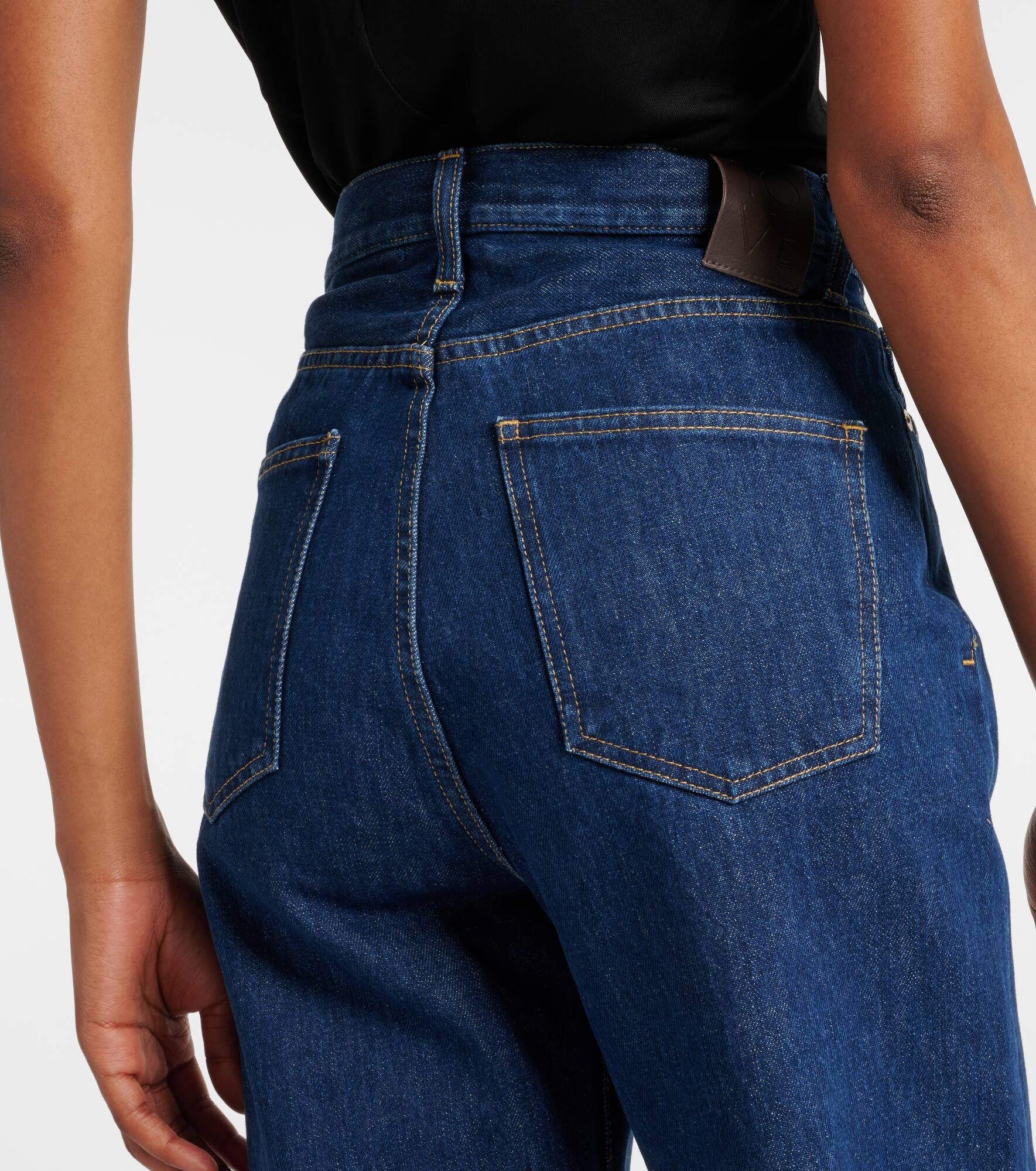 Linn high-rise wide-leg pants - 6