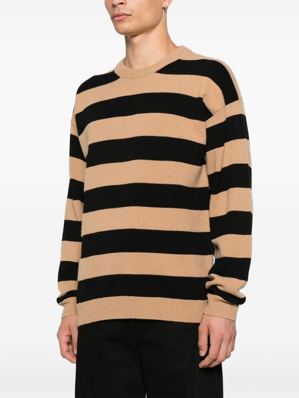 striped wool sweater - 4