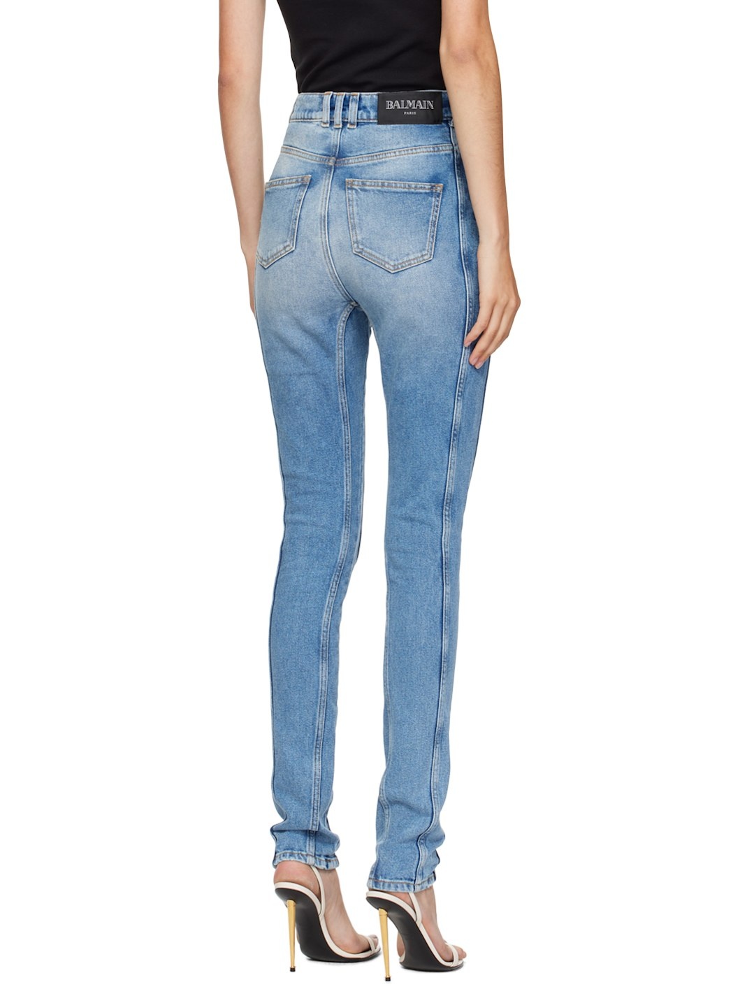 Blue Slim-Fit Jeans - 3