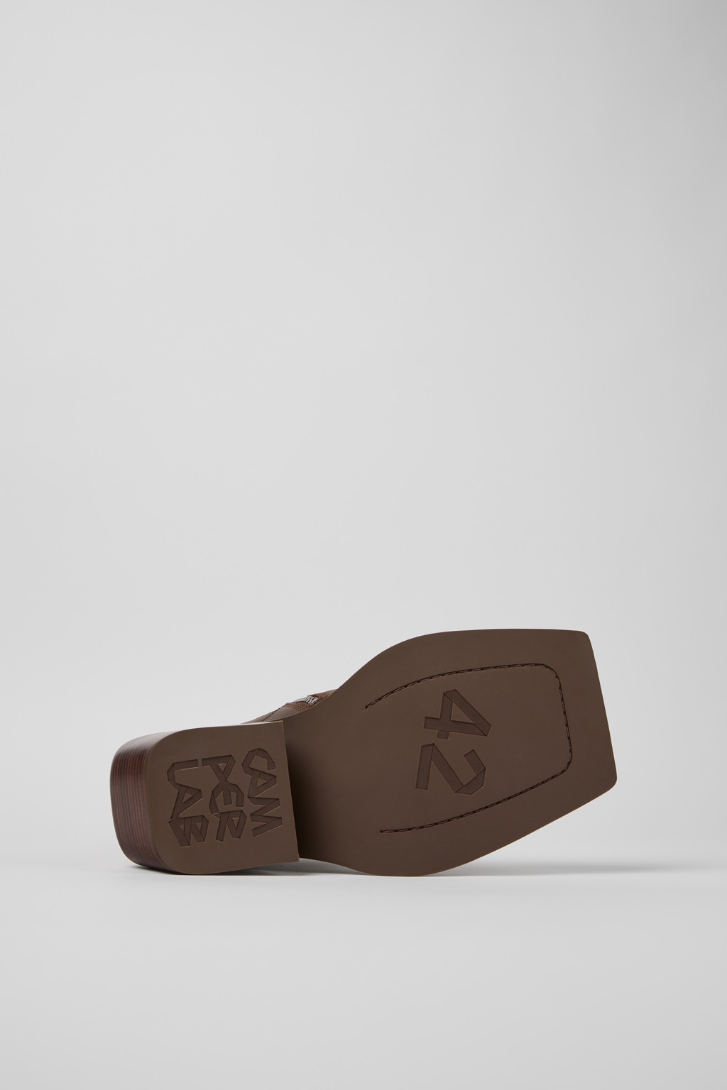 Brown Nubuck Boots - 5