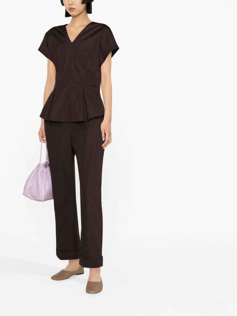 Aspesi bootcut cropped trousers outlook