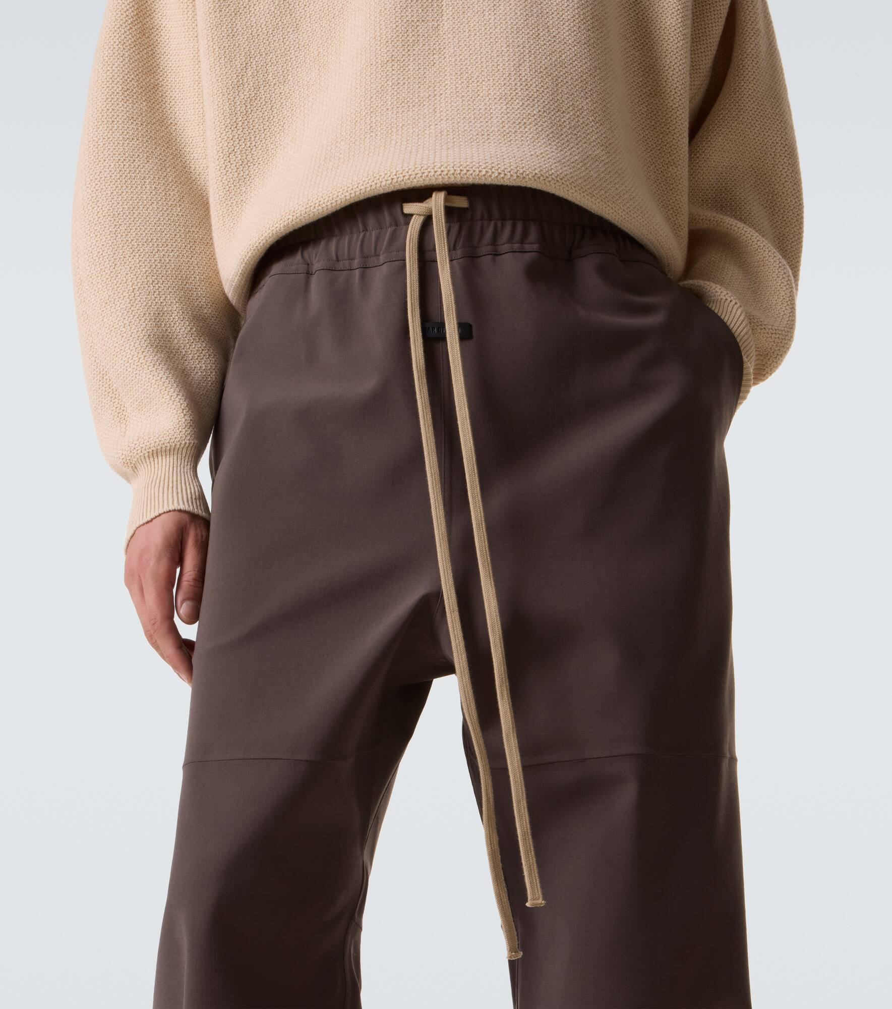 Fleece sweatpants - 5