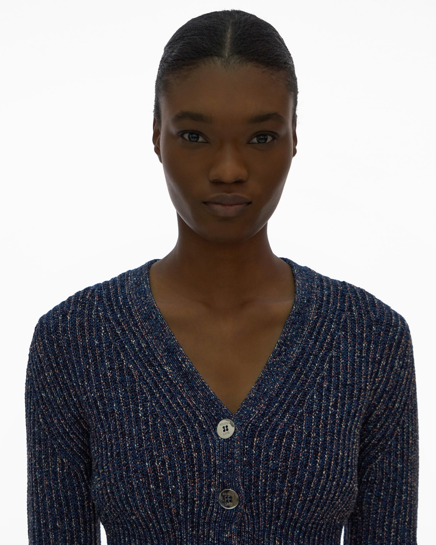 CROPPED SLUB CARDIGAN - 7