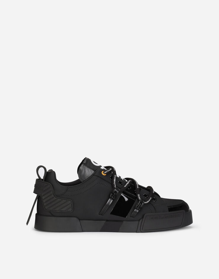 Portofino sneakers in calfskin and patent leather - 1