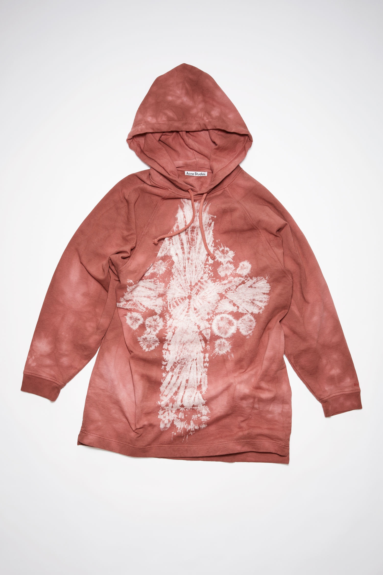 Tie-dyed sweatshirt - Rose pink - 4