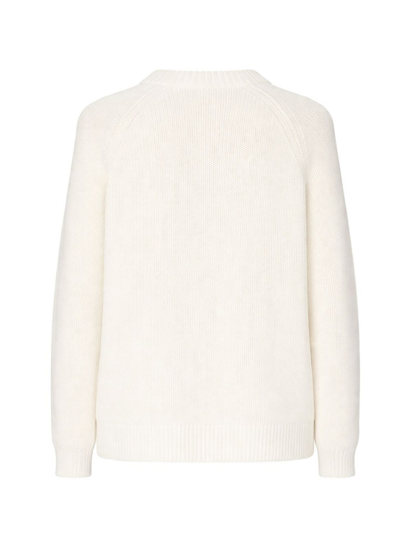 Jenni Kayne ribbed knit cotton sweater outlook