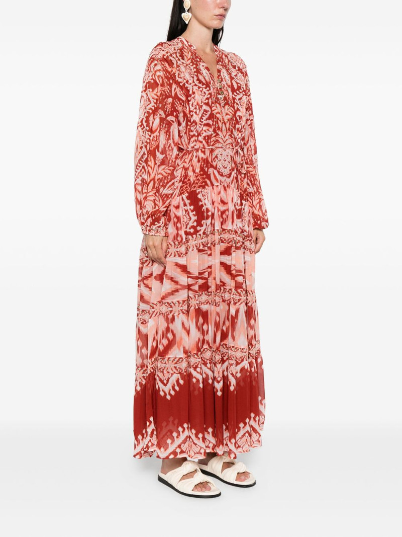 tropical-print maxi dress 3